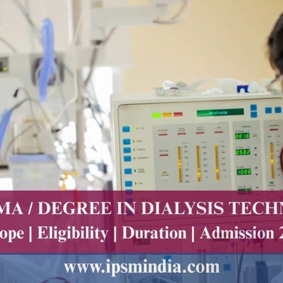 Dialysis Technology (DIPLOMA / DEGREE)